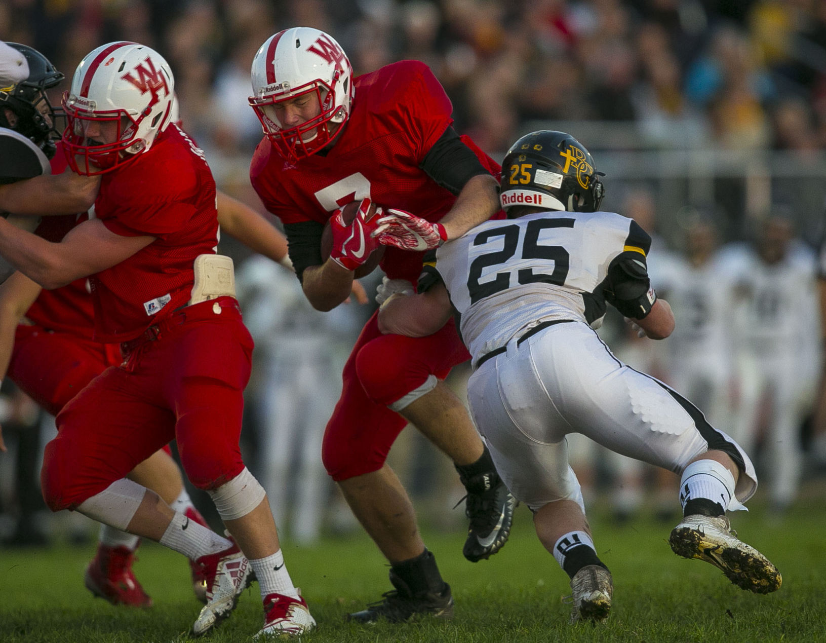 Fball Bishop Garrigan vs. West Hancock 8